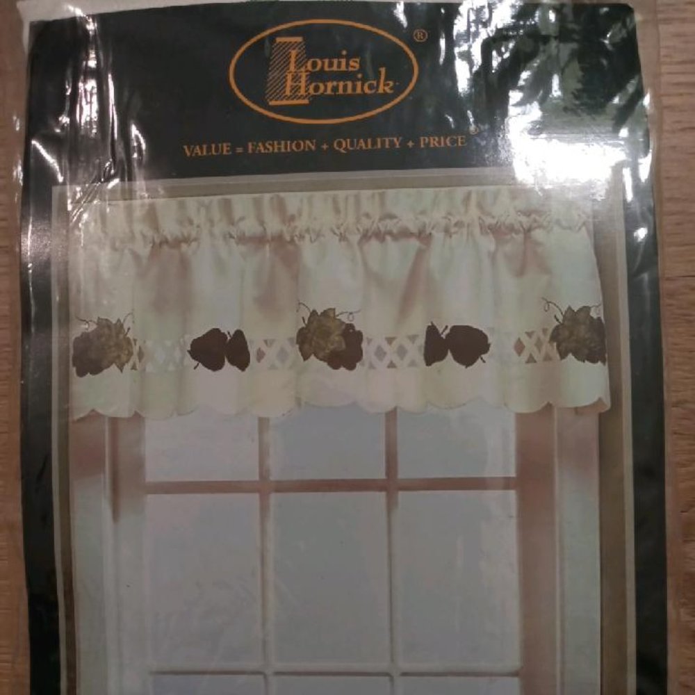 Louis Hornick  - Fruit Cocktail Tailored Valance